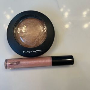 M.A.C. Highlighter & Lipgloss Bundle